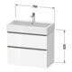 Duravit Waschtischunterschrank D-Neo 78,4x44,2cm, ES geb/Gra m, 1 Kast, 1 A
