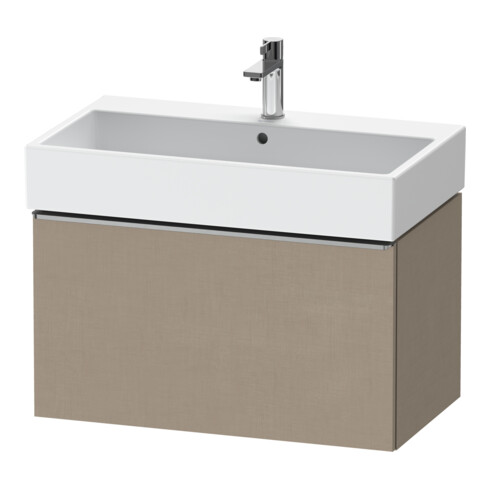 Duravit Waschtischunterschrank D-Neo 78,4x44,2cm, ES geb/Lei, 1 Ausz., wandhängend