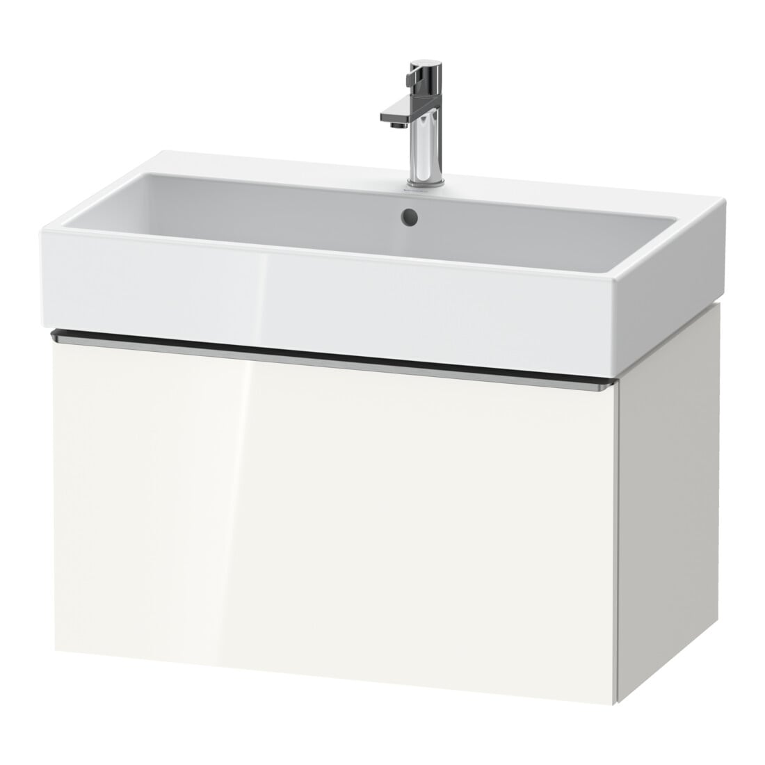 Duravit Waschtischunterschrank D-Neo 78,4x44,2cm, ES geb/w g, 1 Ausz., wandhängend