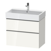 Duravit Waschtischunterschrank D-Neo 78,4x44,2cm, ES geb/w g, 1 Kast, 1 Ausz.