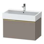Duravit Waschtischunterschrank D-Neo 78,4x44,2cm, g pol/Bas m, 1 Ausz., wandhängend