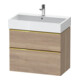Duravit Waschtischunterschrank D-Neo 78,4x44,2cm, g pol/Ei ma, 1 Kast, 1 A-1