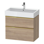 Duravit Waschtischunterschrank D-Neo 78,4x44,2cm, g pol/Ei ma, 1 Kast, 1 A