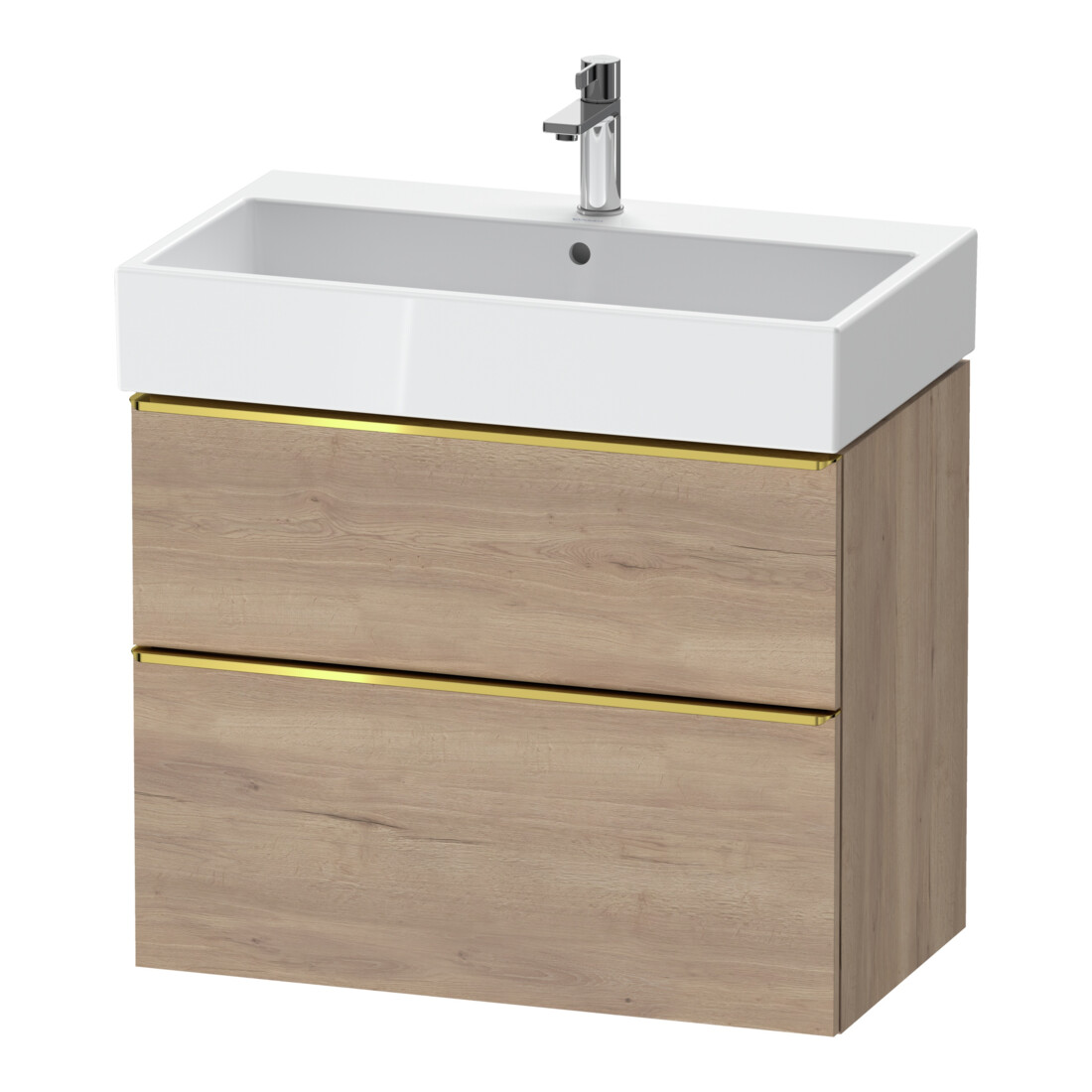 Duravit Waschtischunterschrank D-Neo 78,4x44,2cm, g pol/Ei ma, 1 Kast, 1 A