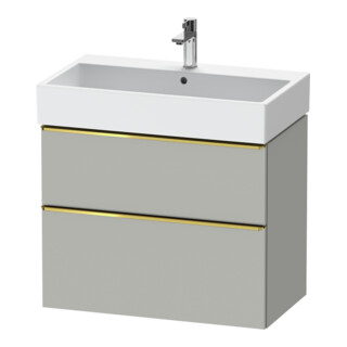 Duravit Waschtischunterschrank D-Neo 78,4x44,2cm, g pol/gr m, 1 Kast, 1 Ausz.
