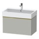 Duravit Waschtischunterschrank D-Neo 78,4x44,2cm, g pol/gr ma, 1 Ausz., wandhängend-1