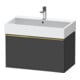 Duravit Waschtischunterschrank D-Neo 78,4x44,2cm, g pol/gra m, 1 Ausz., wandhängend-1