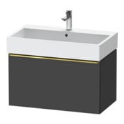 Duravit Waschtischunterschrank D-Neo 78,4x44,2cm, g pol/gra m, 1 Ausz., wandhängend