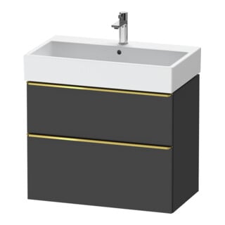 Duravit Waschtischunterschrank D-Neo 78,4x44,2cm, g pol/gra m, 1 Kast, 1 A