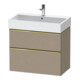 Duravit Waschtischunterschrank D-Neo 78,4x44,2cm, g pol/Lei, 1 Kast, 1 Ausz.-1