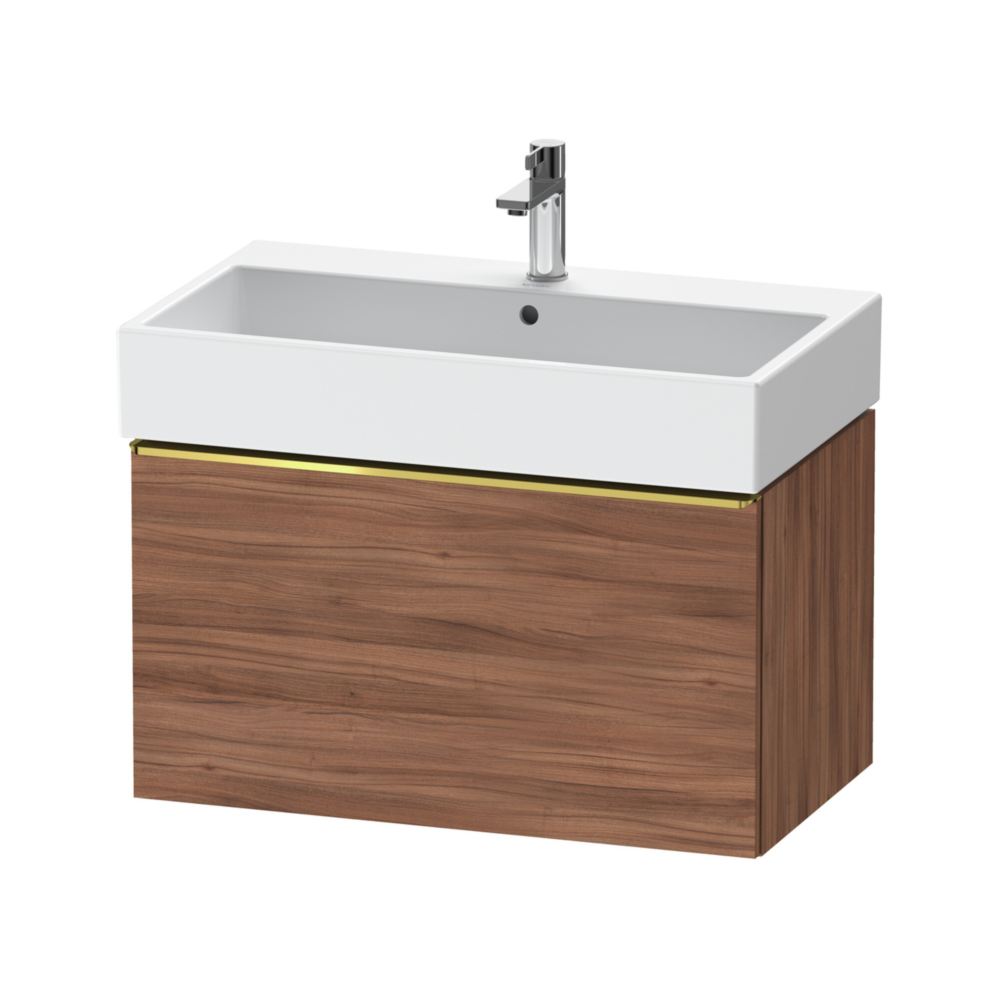Duravit Waschtischunterschrank D-Neo 78,4x44,2cm, g pol/Nu N, 1 Ausz., wandhängend