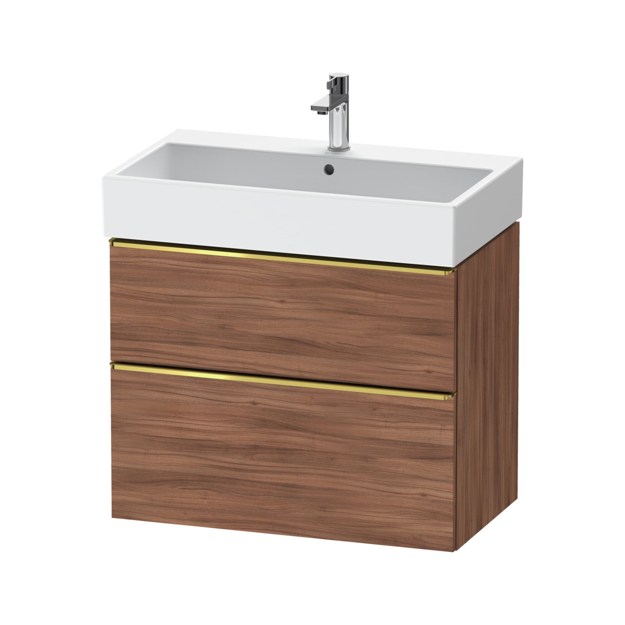 Duravit Waschtischunterschrank D-Neo 78,4x44,2cm, g pol/Nu N, 1 Kast, 1 Ausz.