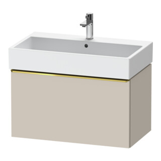 Duravit Waschtischunterschrank D-Neo 78,4x44,2cm, g pol/Tau m, 1 Ausz., wandhängend