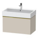 Duravit Waschtischunterschrank D-Neo 78,4x44,2cm, g pol/Tau m, 1 Ausz., wandhängend-1