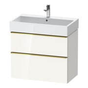 Duravit Waschtischunterschrank D-Neo 78,4x44,2cm, g pol/w g, 1 Kast, 1 Ausz.