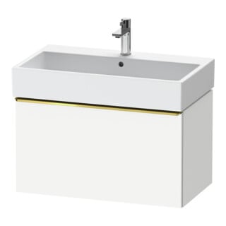 Duravit Waschtischunterschrank D-Neo 78,4x44,2cm, g pol/w ma, 1 Ausz., wandhängend