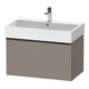 Duravit Waschtischunterschrank D-Neo 78,4x44,2cm, sw/Bas ma, 1 Ausz., wandhängend-1