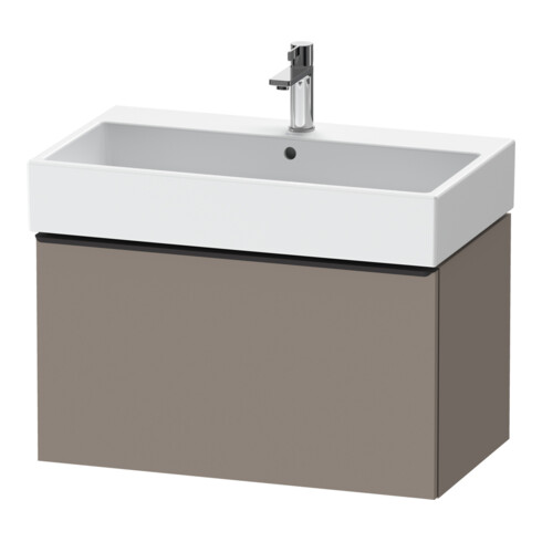 Duravit Waschtischunterschrank D-Neo 78,4x44,2cm, sw/Bas ma, 1 Ausz., wandhängend