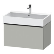 Duravit Waschtischunterschrank D-Neo 78,4x44,2cm, sw/gr ma, 1 Ausz., wandhängend