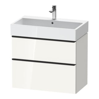 Duravit Waschtischunterschrank D-Neo 78,4x44,2cm, sw/w g, 1 Schubk., 1 Ausz.