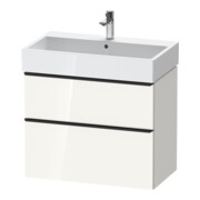 Duravit Waschtischunterschrank D-Neo 78,4x44,2cm, sw/w g, 1 Schubk., 1 Ausz.