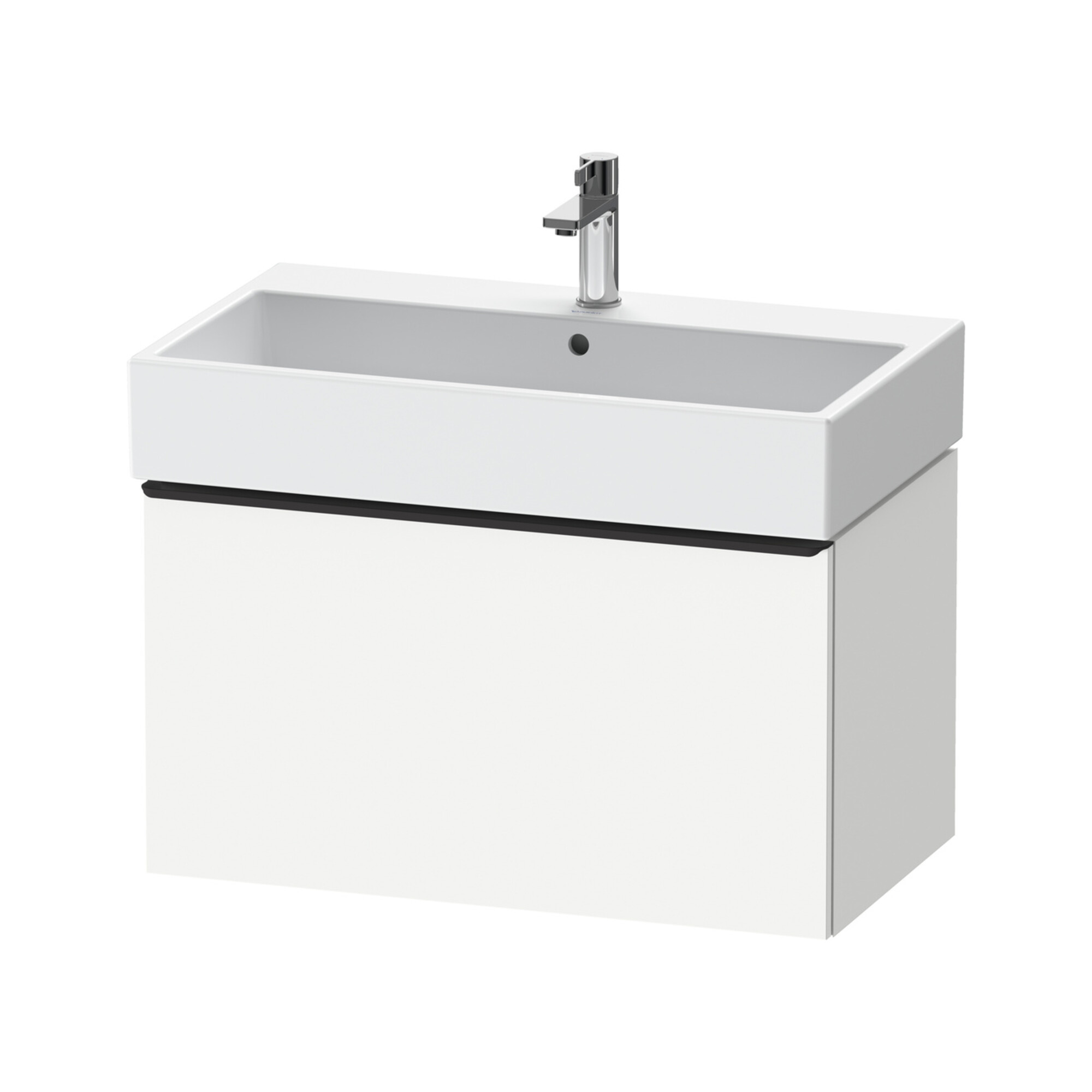 Duravit Waschtischunterschrank D-Neo 78,4x44,2cm, sw/w ma, 1 Ausz., wandhängend