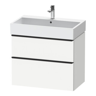Duravit Waschtischunterschrank D-Neo 78,4x44,2cm, sw/w ma, 1 Schubk., 1 Ausz.