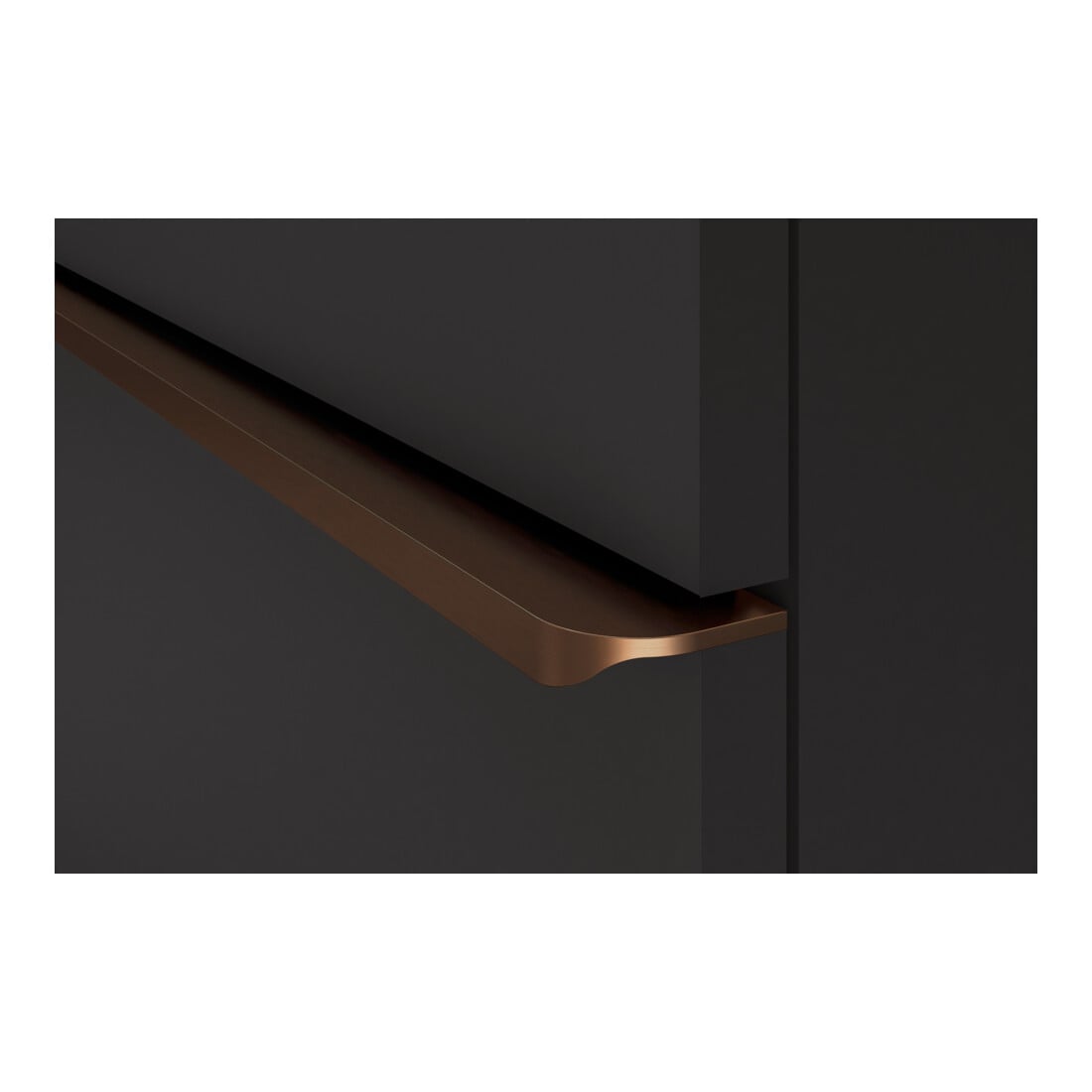 Duravit Waschtischunterschrank D-Neo 78,4x45,2cm, 1 A, B L, bron geb/Eiche sw