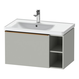 Duravit Waschtischunterschrank D-Neo 78,4x45,2cm, 1 A, B li, bron geb/grau ma