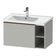 Duravit Waschtischunterschrank D-Neo 78,4x45,2cm, 1 A, B li, bron geb/grau ma