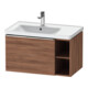 Duravit Waschtischunterschrank D-Neo 78,4x45,2cm, 1 A, B li, chr/Nussb Nat-1