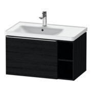 Duravit Waschtischunterschrank D-Neo 78,4x45,2cm, 1 A, B li, ES geb/Eiche sw