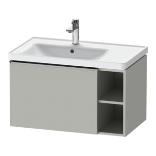 Duravit Waschtischunterschrank D-Neo 78,4x45,2cm, 1 A, B li, ES geb/grau ma
