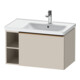 Duravit Waschtischunterschrank D-Neo 78,4x45,2cm, 1 A, B R, bron geb/Taupe ma-1