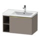 Duravit Waschtischunterschrank D-Neo 78,4x45,2cm, 1 A, B R, gol pol/Basalt ma-1