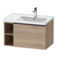 Duravit Waschtischunterschrank D-Neo 78,4x45,2cm, 1 A, B R, sw/Ei marm.-1