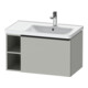 Duravit Waschtischunterschrank D-Neo 78,4x45,2cm, 1 A, B R, sw/gr ma-1