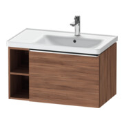 Duravit Waschtischunterschrank D-Neo 78,4x45,2cm, 1 A, B re, chr/Nussb Nat-1