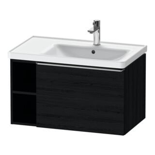 Duravit Waschtischunterschrank D-Neo 78,4x45,2cm, 1 A, B re, ES geb/Eiche sw