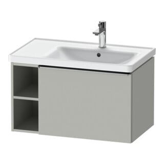 Duravit Waschtischunterschrank D-Neo 78,4x45,2cm, 1 A, B re, ES geb/grau ma