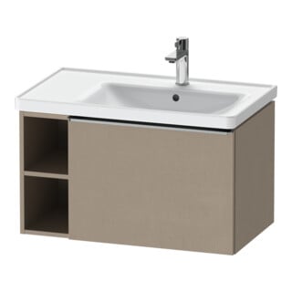 Duravit Waschtischunterschrank D-Neo 78,4x45,2cm, 1 A, B re, ES geb/Leinen