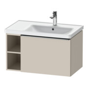 Duravit Waschtischunterschrank D-Neo 78,4x45,2cm, 1 A, B re, ES geb/Taupe ma-1
