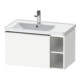 Duravit Waschtischunterschrank D-Neo 78,4x45,2cm, 1 A, Beck. li, chr/we ma-1