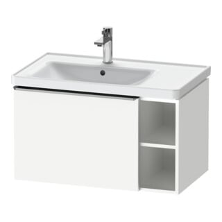 Duravit Waschtischunterschrank D-Neo 78,4x45,2cm, 1 A, Beck. li, ES geb/we ma