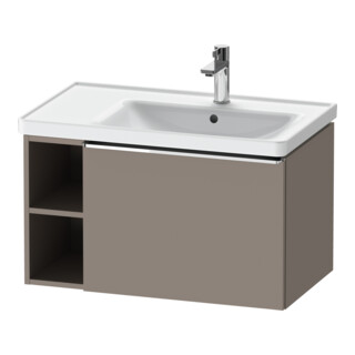 Duravit Waschtischunterschrank D-Neo 78,4x45,2cm, 1 A, Beck. re, ch/Bas ma