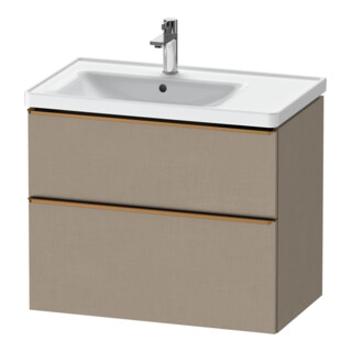 Duravit Waschtischunterschrank D-Neo 78,4x45,2cm, 1 Kast, B L, b geb/Leinen