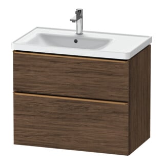 Duravit Waschtischunterschrank D-Neo 78,4x45,2cm, 1 Kast, B L, b geb/Nu dkl.