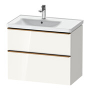 Duravit Waschtischunterschrank D-Neo 78,4x45,2cm, 1 Kast, B L, b geb/we hgl