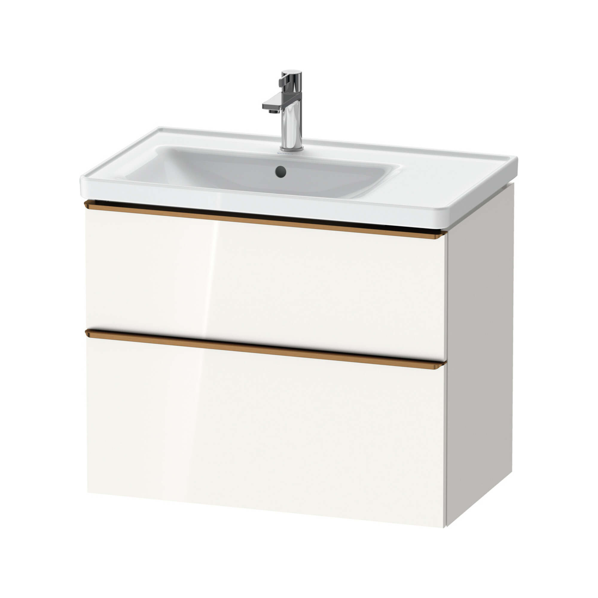 Duravit Waschtischunterschrank D-Neo 78,4x45,2cm, 1 Kast, B L, b geb/we hgl