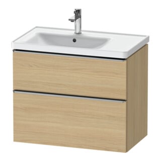 Duravit Waschtischunterschrank D-Neo 78,4x45,2cm, 1 Kast, B L, ES geb/Ei Nat
